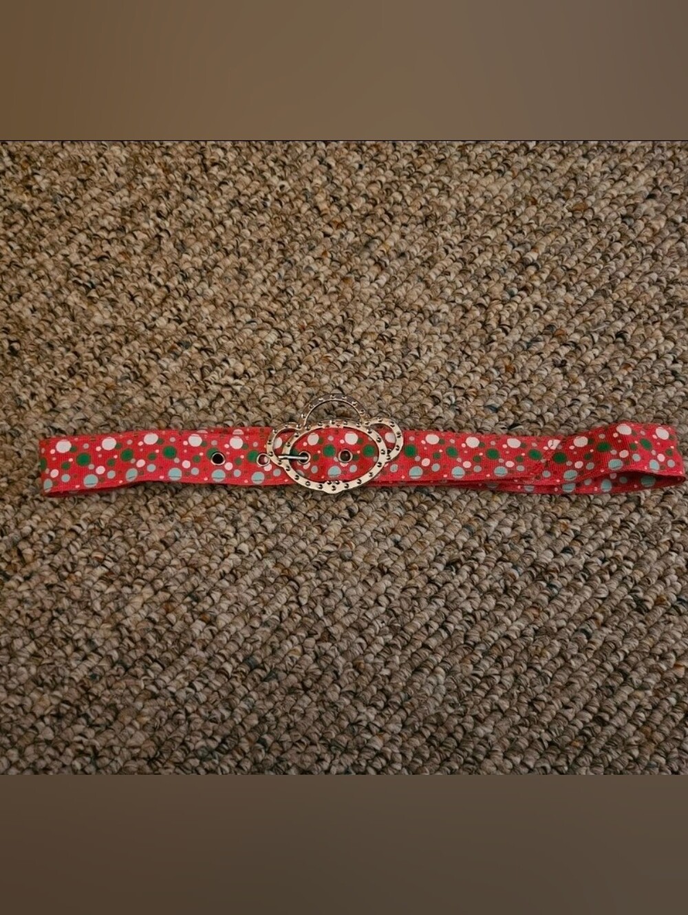 Bobby Jack Pink Polka Dot Kids Belt